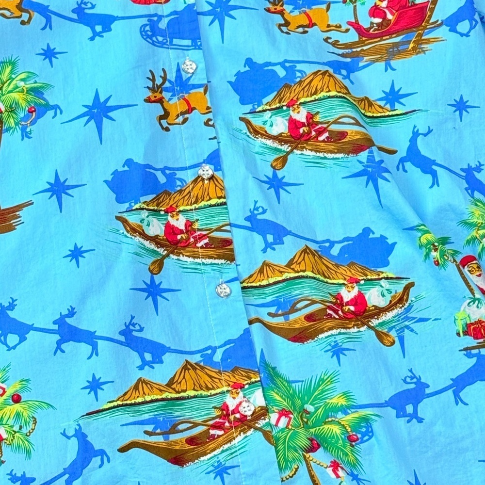Hawaiian Christmas Womens Shirt - Picture 15 of 16